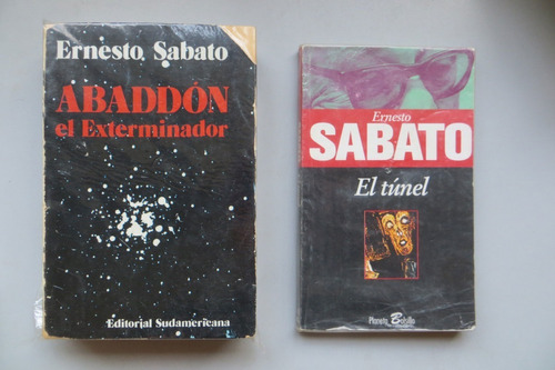 Sabato X 2 Abaddón El Exterminador + El Túnel Ernesto Sabato