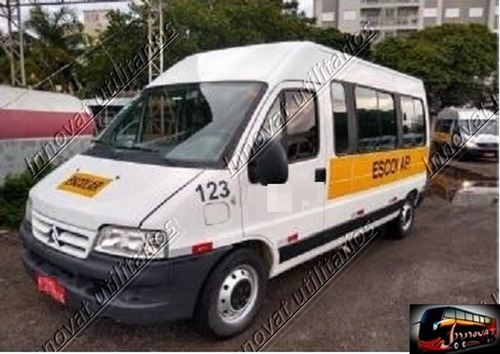 Van Escolar Jumper Com Ar Teto Alto Ano 2015 Cod 333