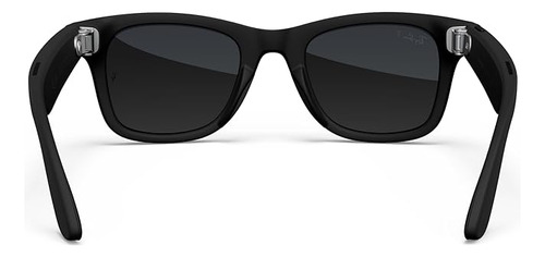 Ray-ban Meta Wayfarer - Preto Fosco Com Lentes Polarizadas