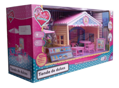 Imagen 6 de 10 de Casa Pequeña De Muñecas Tienda De Dulces El Duende Azul Full