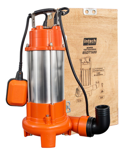 Bomba Limpa Fossa, Barro, Lodo, Água Bsdt1500 Intech Machine
