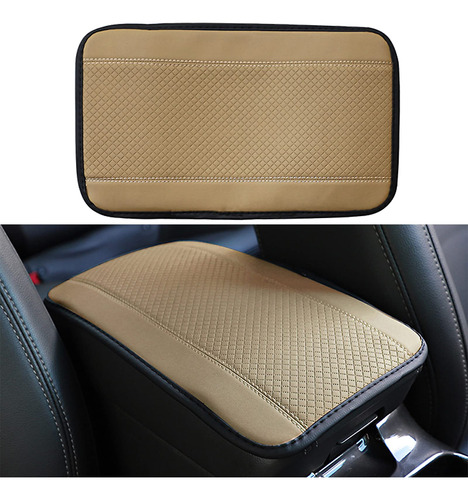 1 Pc Car 4-season Universal Armrest Box Mat, Carbon Fiber L4