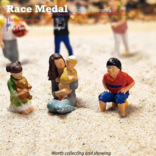 Figuras De Personas A Escala 1:64, Modelo De Personas Gris