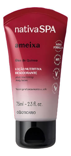 Hidratante Desodorante 75ml Nativa Spa Ameixa - Oboticário Ameixa
