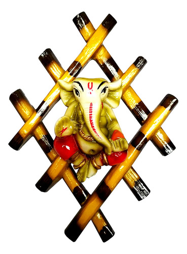 Ídolo De Para Colgar En La Pared: Ganesha En Malla 1...