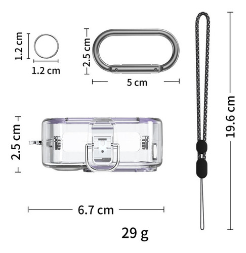 Funda Transparente A Prueba De Golpes Para Nothing Ear 2