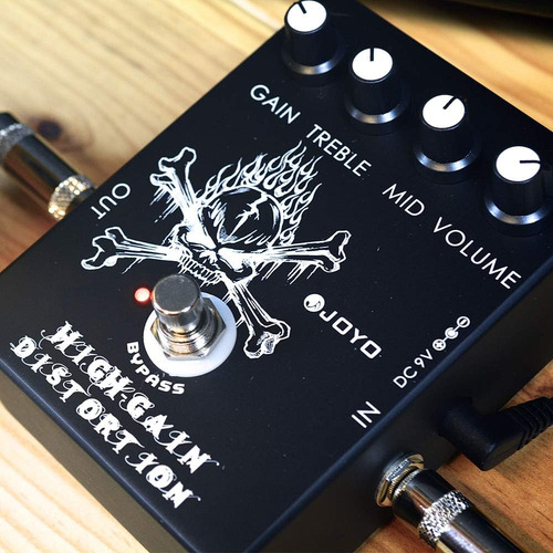 Pedal De Distorsión Joyo De Alta Ganancia De Ac/dc Crunch A