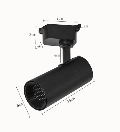 Imagem 4 de 4 de Spot Para Trilho Opha Of 10w 4000k Nordecor 6097 Preto