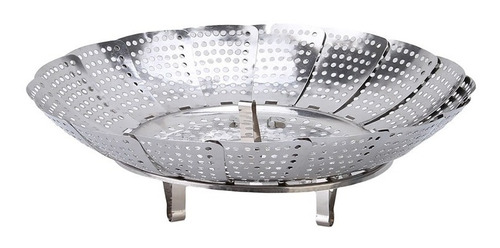 Imagen 2 de 3 de Vaporera Plegable Cocina Cesta Humeante Olla De Vapor