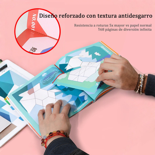 288pcs Rompecabezas Juguete Magnético De Forma Geométricas Amarillo