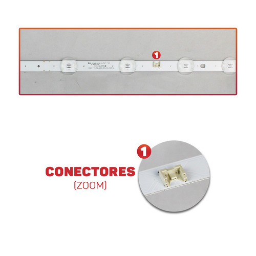 Barra Led Compatível Com 32lk610bpsa 32lk615bpsb 32lk615bpsa