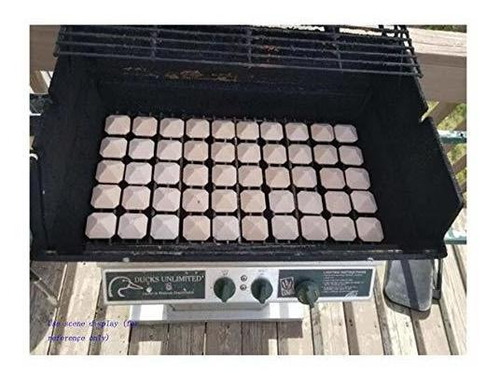 Imagen 4 de 4 de Soldbbq Efficient Radiates Heat - Briquetas De Cerámica Reut