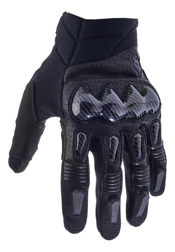 Guantes Moto Bomber Negro Fox Talla M