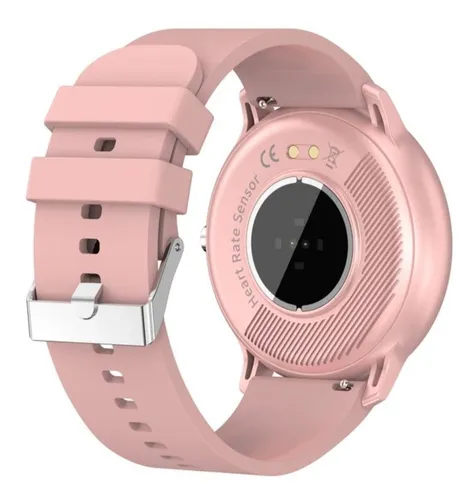 Reloj Inteligente Dt88 Pulso Metálico Redondo Mujer Elegante