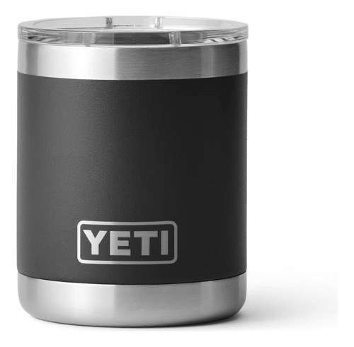 Vaso térmico Yeti Rambler Stackable Lowball color black 295mL