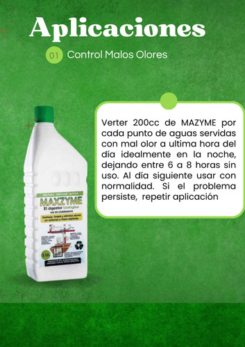Biodigestor Elimina Malos Olores En Baño, Cocina Y Fosas