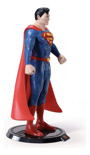 Figura Superman Dc Comics Bendyfigs Coleccionable Base Toyz