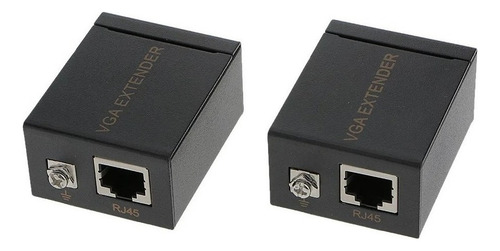 Extensor Vga Para Cabo Rede Cat-5/cat-6 Ate 60mts 1 Via Red