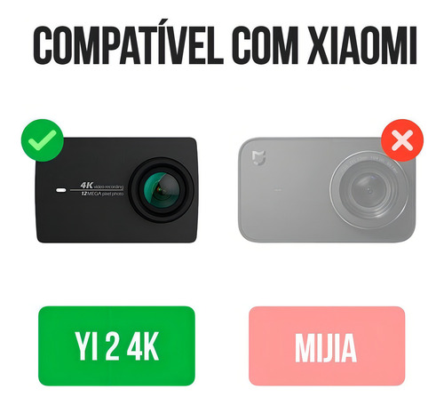 Pelicula De Plastico - Lente E Tela De Lcd - Xiaomi Yi 2