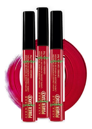 Set De 2 Labiales Liquido Mate Power Stay 16 Horas Avon