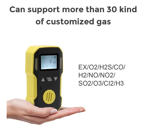 Detector Portátil De Gas Etileno C2h4 C2h4 Usb Meter