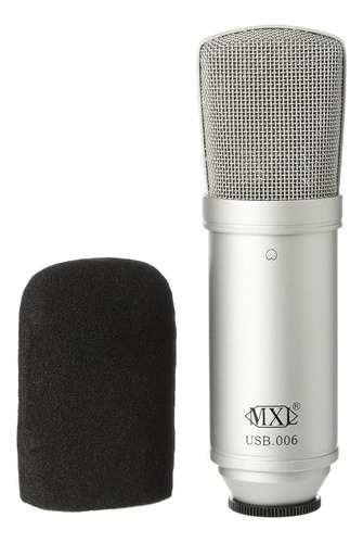 Mxl Usb 006 Microfone Condensador CardiĂłide Usb
