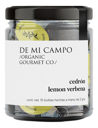 Te De Cedron Lemon Verbena De Mi Campo 15un.