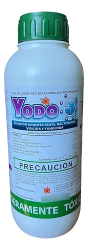 comprar Yodo Agricola Desinfectante Bactericida Viricida Fungicida 