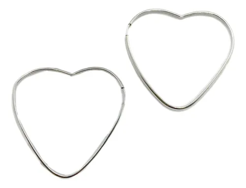Argollas forma de corazon hotsell
