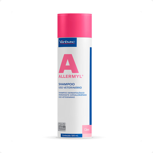 Shampoo Hipoalergênico Allermyl Glyco Virbac - 500ml