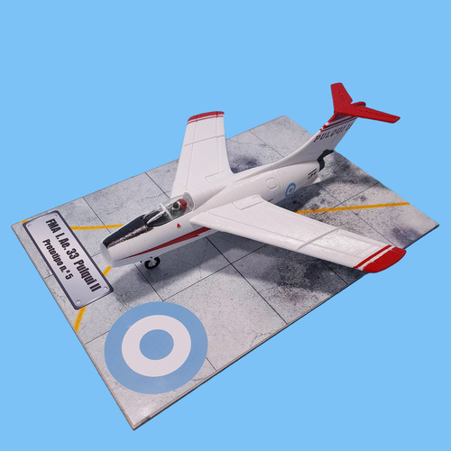 Maqueta Avión Fma Ia-33 Pulqui Ii A Escala Argentino
