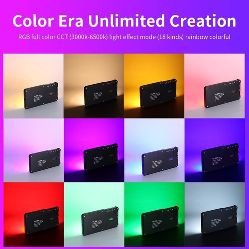 Iluminador De Led Rgb Para Celulares / Câmeras - Vijim Vl-3