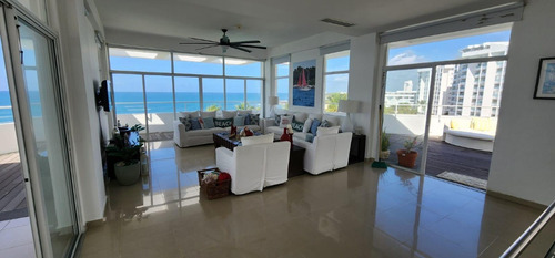 For Sale Penthouse En Marbella Juan Dolio Con 687m2 Primera Linea De Playa De 3 Habiaciones Y Terraza