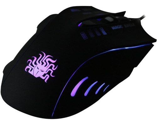 Mouse Gamer Nemesis Usb Led 2400dpi 7 Cores Dpi Ajustável