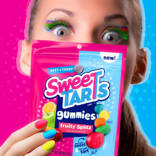 Gomitas Agridulces Sweetarts Gummies Fruity Splitz 255g Imp.