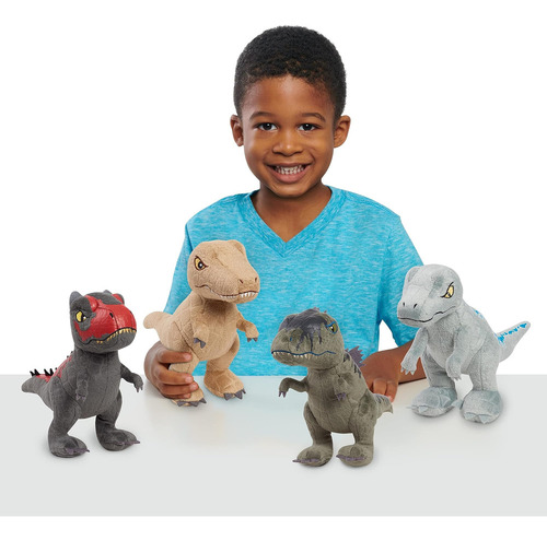 Jurassic World 7 Polegadas Pequeno Pelúcia Bicho De Pelúcia