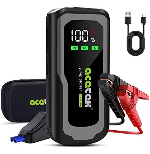 Arrancador De Batería Automotriz Acetek Ace2500 De 2500a