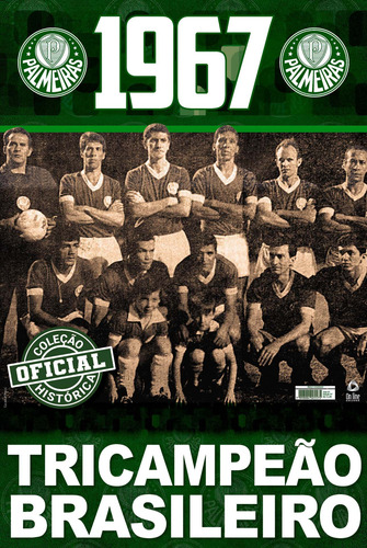 Palmeiras Coleção Oficial Histórica - 8 pôsteres + Box personalizado, de On Line Editora. Editorial On Line Editora, capa mole em português, 2022