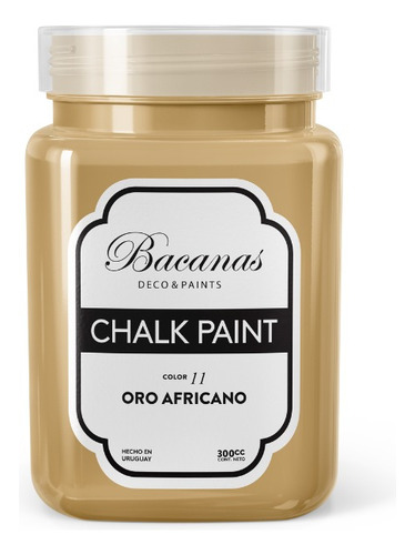 Chalk Paint - Oro Africano 300cc - Bacanas