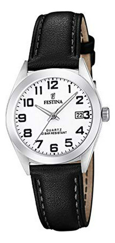 Reloj De Ra - Women's Stainless Steel Quartz Watch With Leat