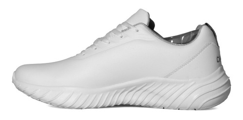 Imagen 2 de 7 de Tenis Charly 1086305 Blanco Walking Sport Escolar 22-28 Gnv®