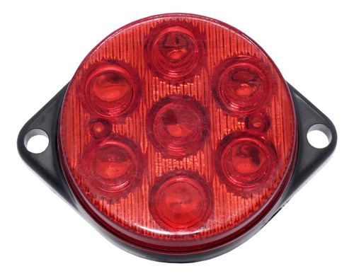 Faro Lateral   . Redond. Led Rojo 12v.