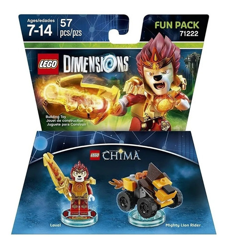 Chima Laval Fun Pack - Lego Dimensions, Leon Poderoso