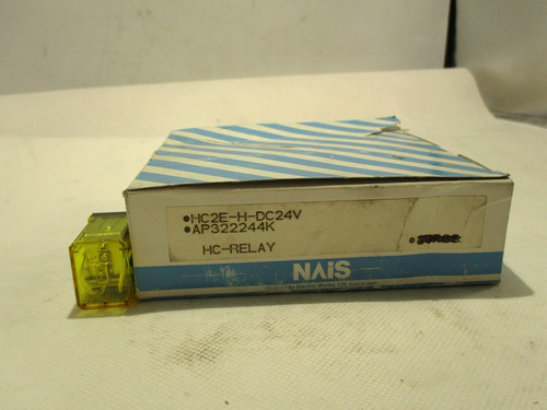 New Nais Hc2e-h-dc24v Relay 8 Pin 24v Coil Vvz