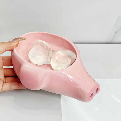 Jabonera Con Forma De Animal, Bandeja Creativa Con
