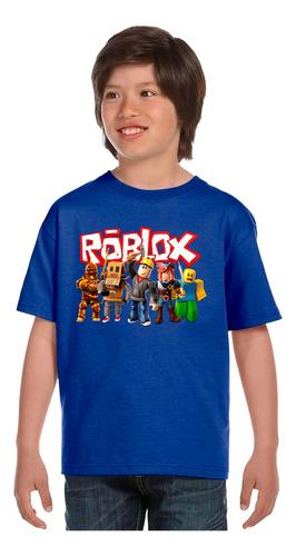 Camiseta Remera Roblox En 2 Bellos Diseños En Varios Colores