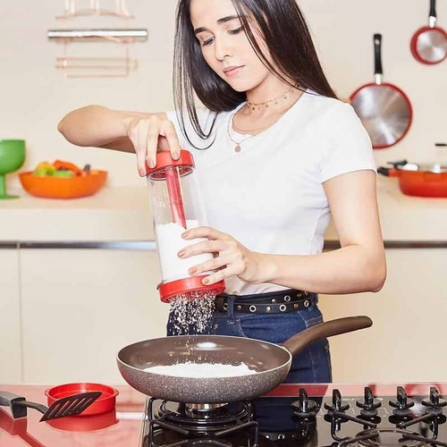 Taza Tamiz De Harina Batido De Mano Utensilios De Cocina