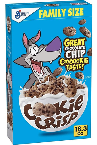 Cookie Crisp Cereal, Sabor A Galletas De Chocolate, 19.1 Oz
