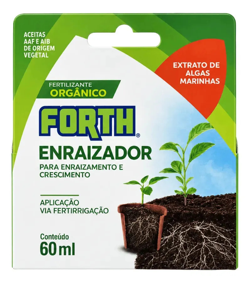Fertilizante Orgânico Forth para Raízes – 60 mL