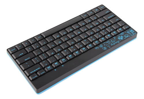 Conjunto Combinado De Teclado E Mouse Wireless Protable Mini